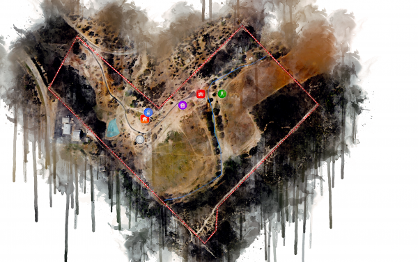 Tillard Ranch Map Custom Ranch Maps - Ranch Graphics